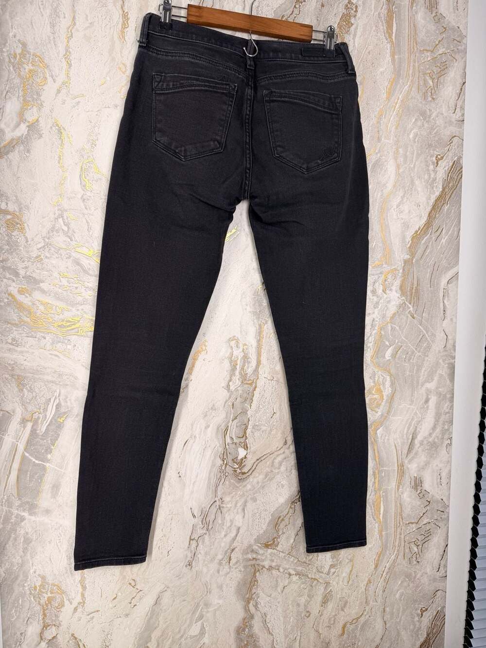 Bundle lot of 8 jeans/pants size 12 women’s regular length Express lee loft dulu - Picture 4 of 16
